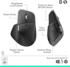 Logitech MX Master 4 Wireless Mouse — Graphite
