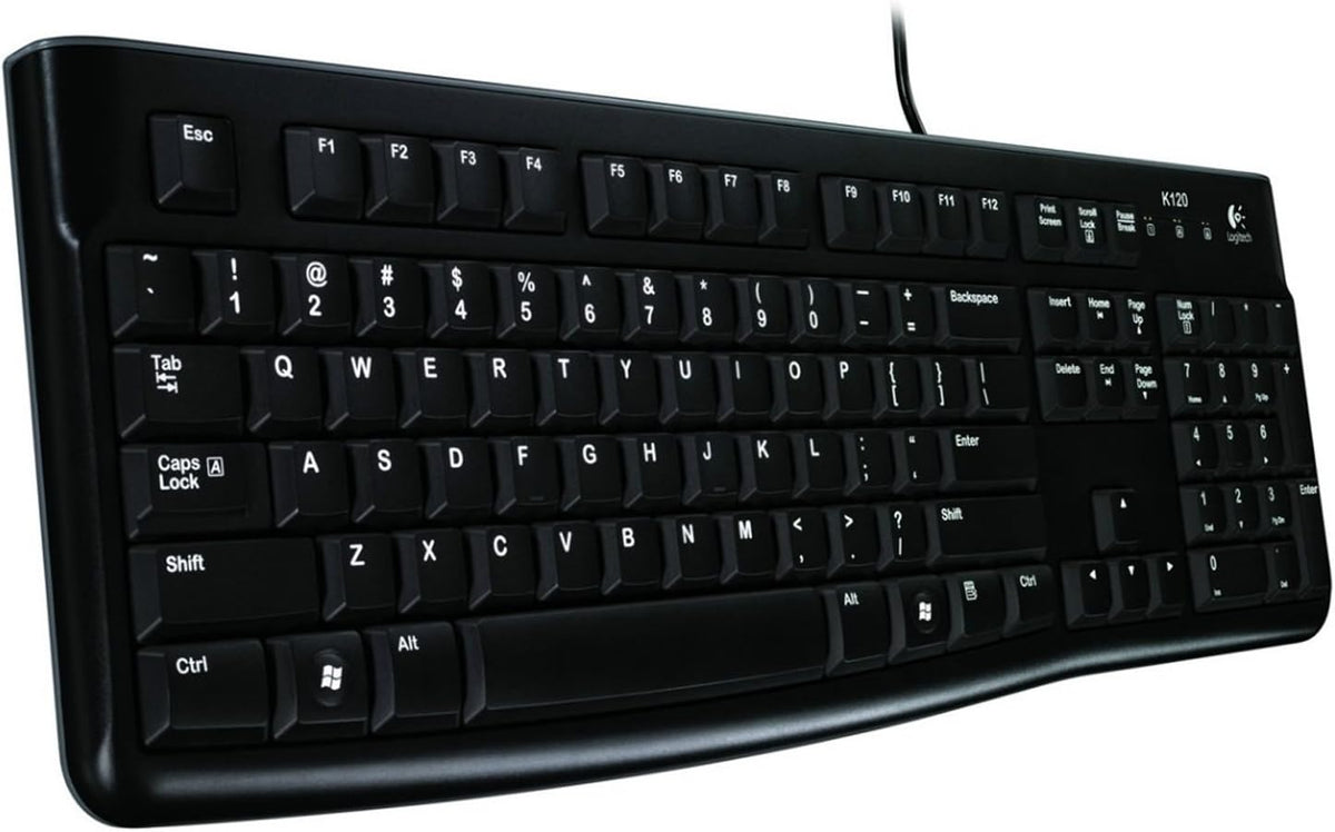 Logitech K120 Keyboard — Black