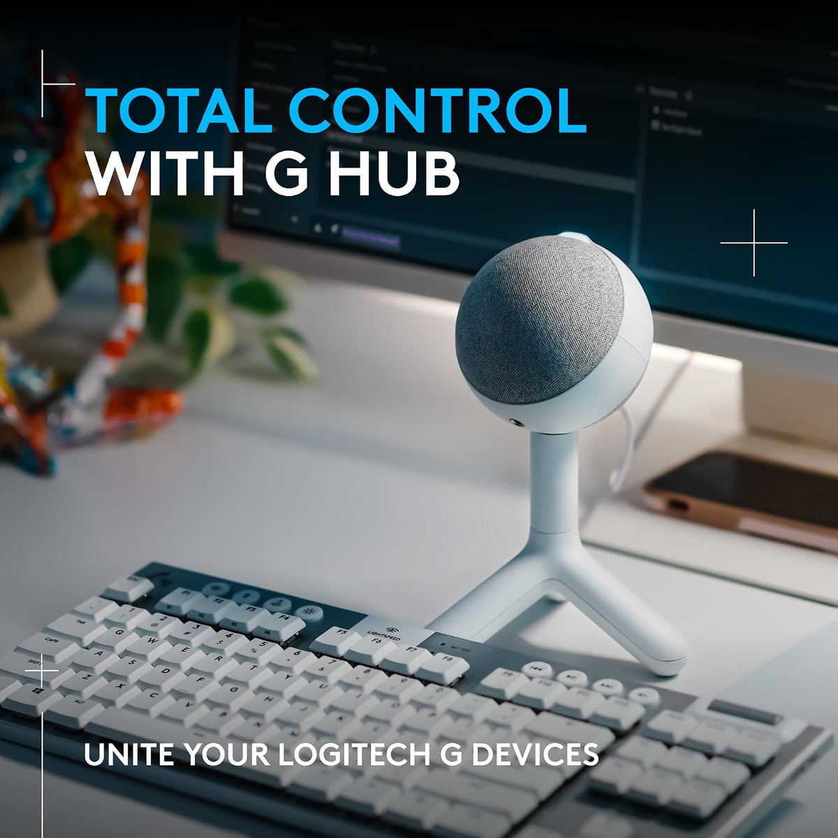 Logitech Yeti Orb Microphone — Off White