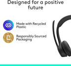 Logitech Zone 305 for Business Headset — UC with Dongle — Black