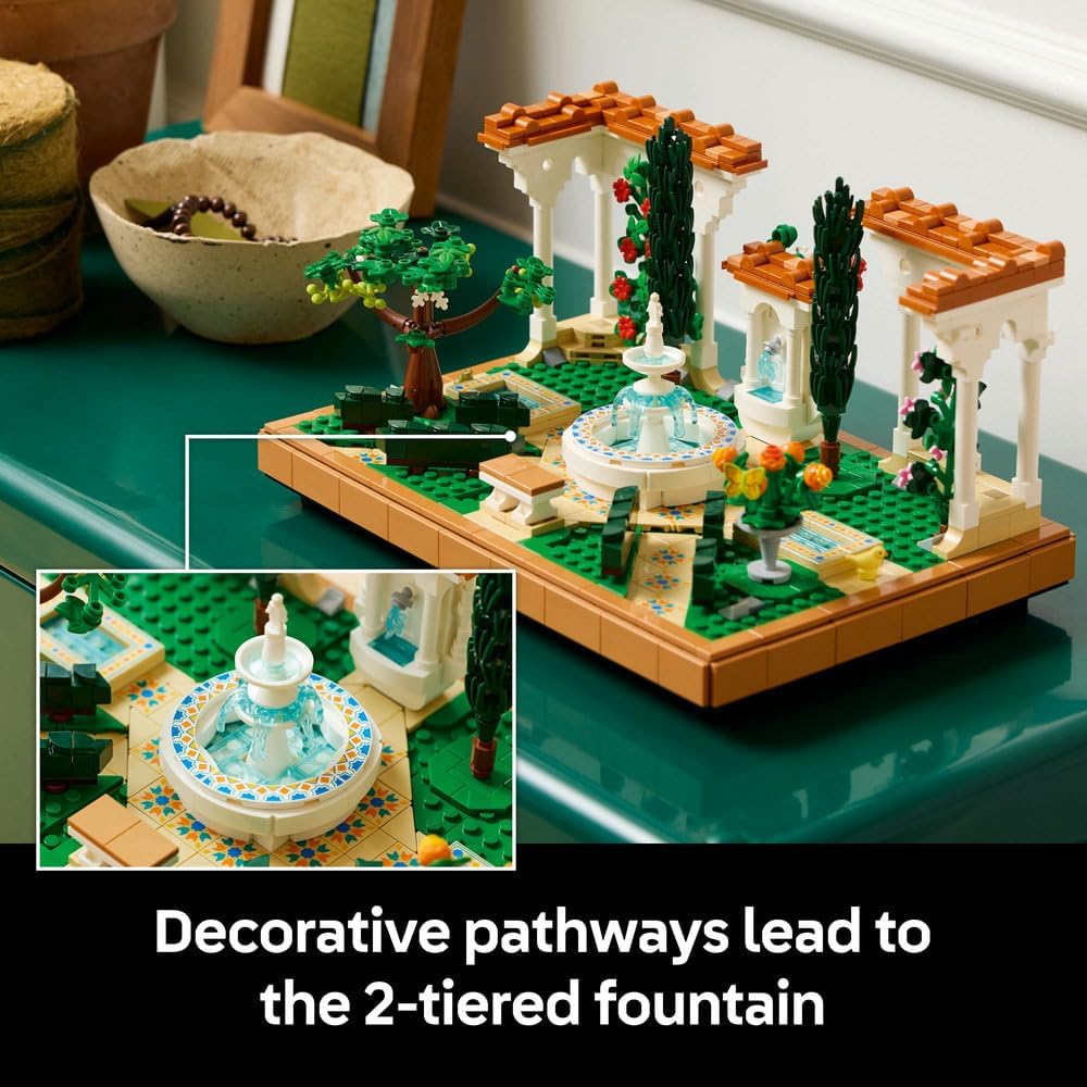 LEGO Icons Fountain Garden 10359 — image 4