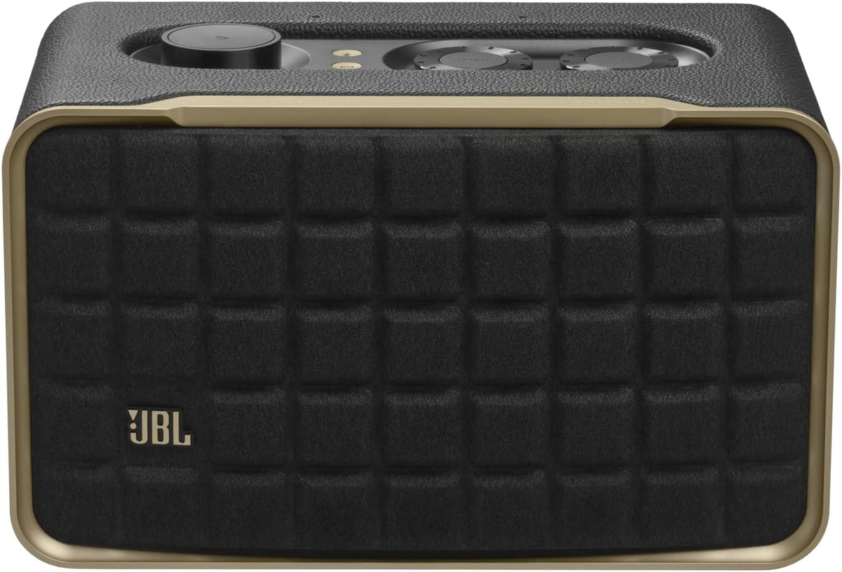 JBL Authentics 200 Wi-Fi and Bluetooth Speaker — Black