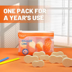 YPLUS Hi-Polymer Erasers — Pack of 6 — Small
