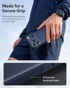 ESR - iPhone 17 Pro Max Case with Stand, 25.5 FT Military Grade Drop Protection with Camera Control, Shock Absorbing Rugged Cover, Compatible with Accessories