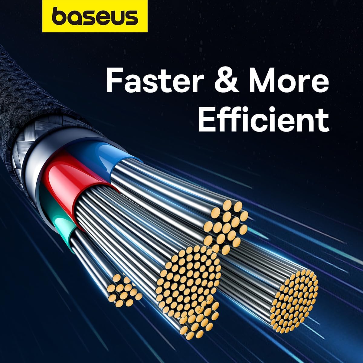 Baseus Unbreakable USB-C to Lightning Cable 20W — 1m — Black