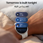 Samsung Galaxy Watch9 Graphite,44mm,Bluetooth, Slimness,Comfort fit,Signature Cushion Design,Personalized Sleep Experience, Health Coaching, 2 Years Extended Warranty (UAE Version)(Amazon Exclusive)