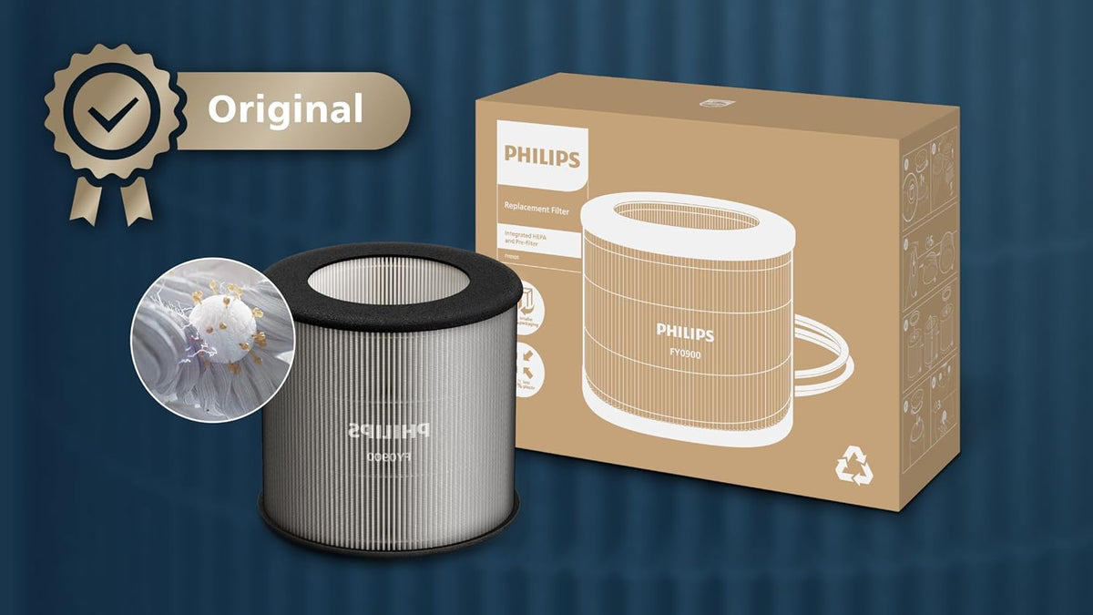Philips PreFilter + HEPA NanoProtect Filter - FY0900/30 — White