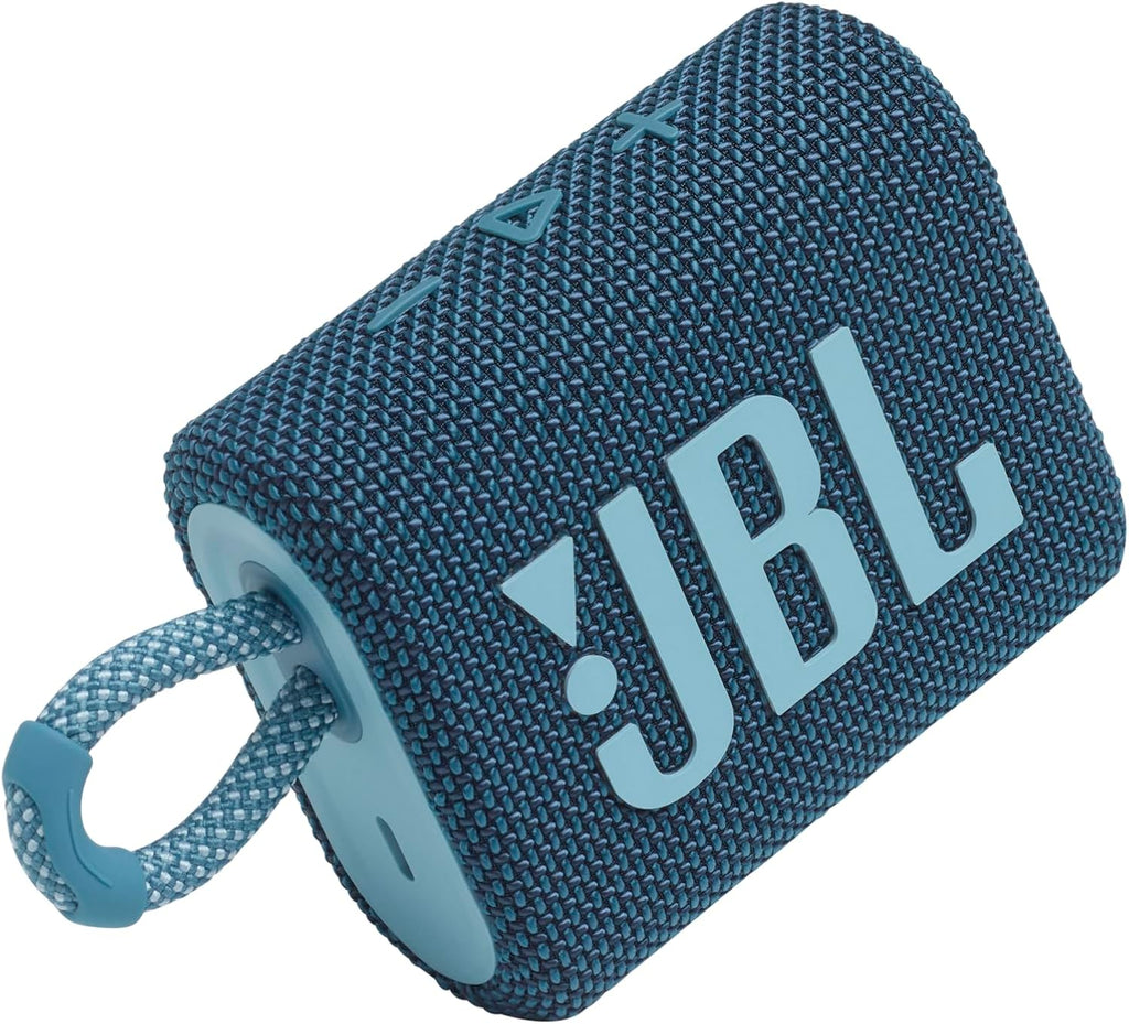 JBL Go 3 Portable Bluetooth Speaker — Blue