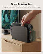 Belkin Nintendo Switch 2 Case Grip, Dockable & Quick-Release Design, Ergonomic Non-Slip, Kickstand Compatible Protective Case, Detachable & Comfortable Joy-Con 2 Handheld Grip, Travel Controller case