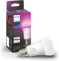 Philips Hue White & Colour Ambiance A60 E27 11W Smart LED Bulb,929002468801 — White and Colour Ambiance