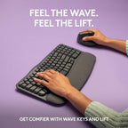 Logitech Wave Keys and Lift Ergonomic Combo — Graphite