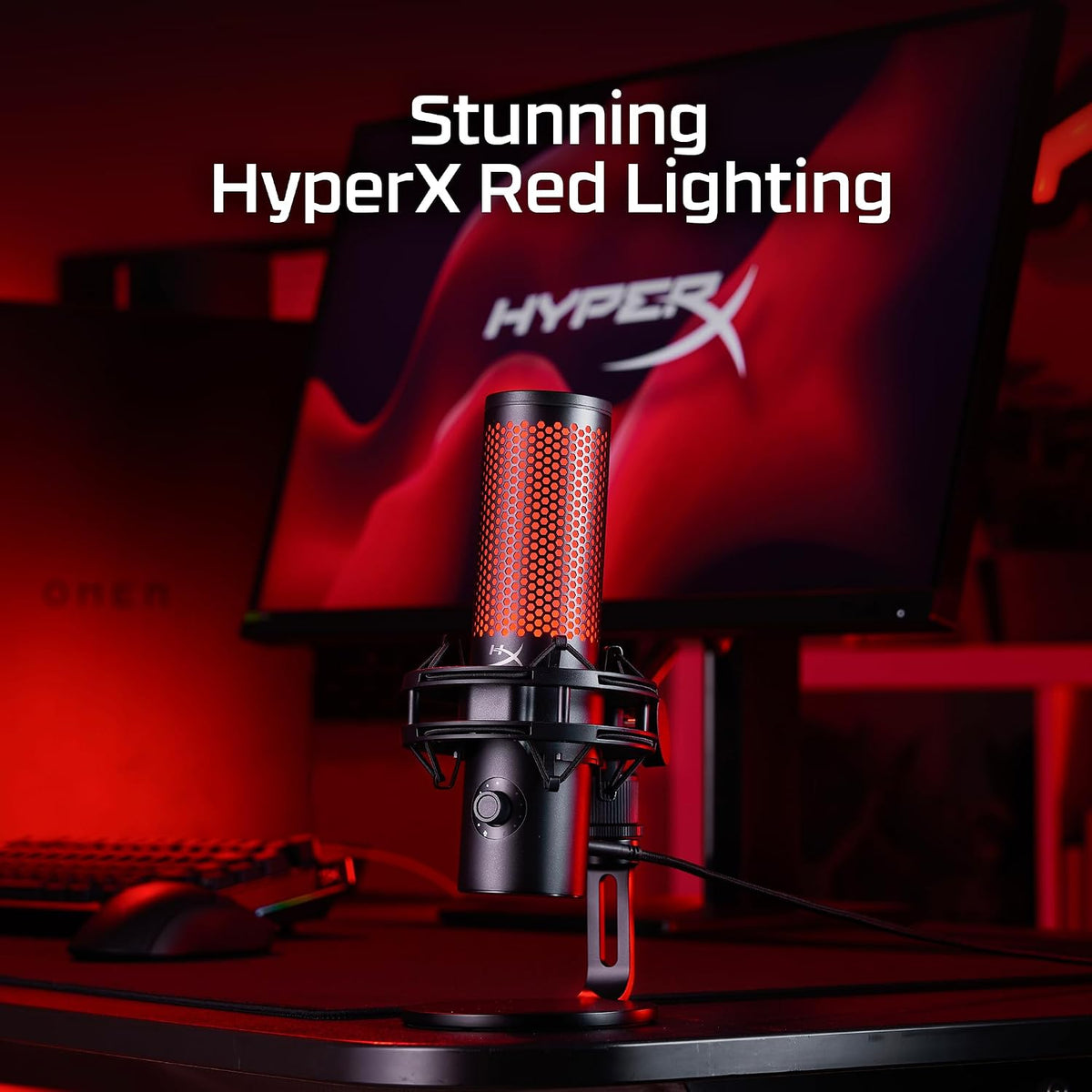 HyperX QuadCast 2 Stand-Alone Microphone Streamer/Content Creator/Gamers/Supports PC, PS4, PS5 — product image 7