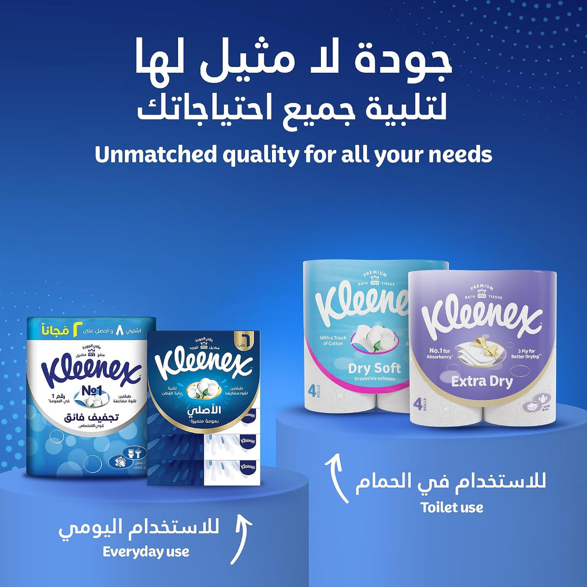 Kleenex Multi Purpose Kitchen Tissue Paper Towel, 2 PLY, 1 Roll x 90 Sheets, Absorbent Towels for all Surfaces — additional view 8