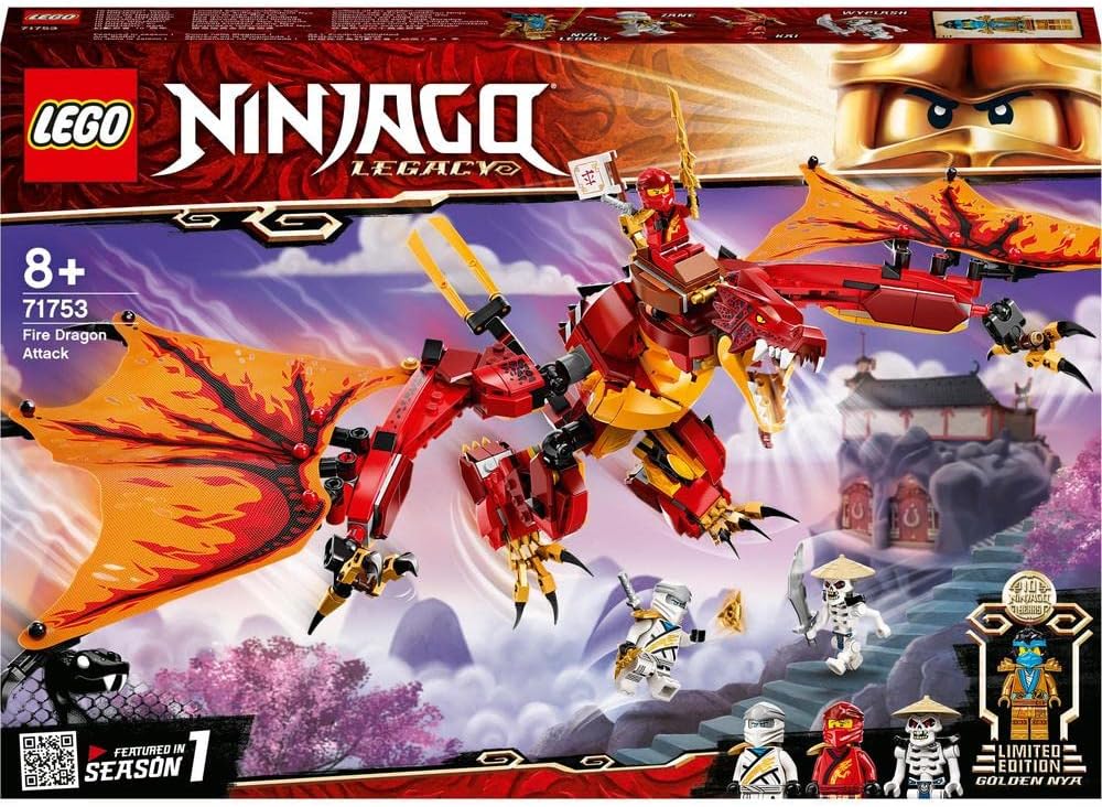 LEGO NINJAGO Fire Dragon Attack 71753