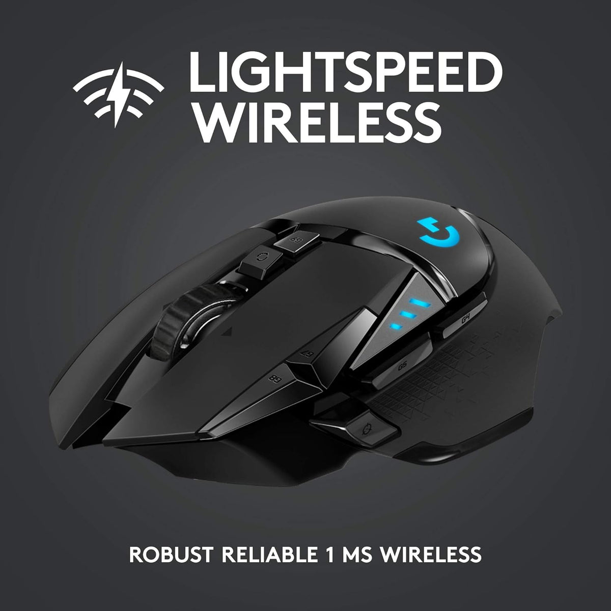 Logitech G502 Wireless Gaming Mouse — Black