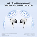 Samsung Galaxy Buds3 FE, Wireless Earbuds, Gray, Blade Design, Balanced Sound, 360 Audio, Active Noise Cancelling & Clear Call (UAE Version)
