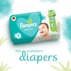 Pampers Complete Clean Baby Wipes, with Aloe Vera Lotion, 8 Packs, 256 Wipe Count