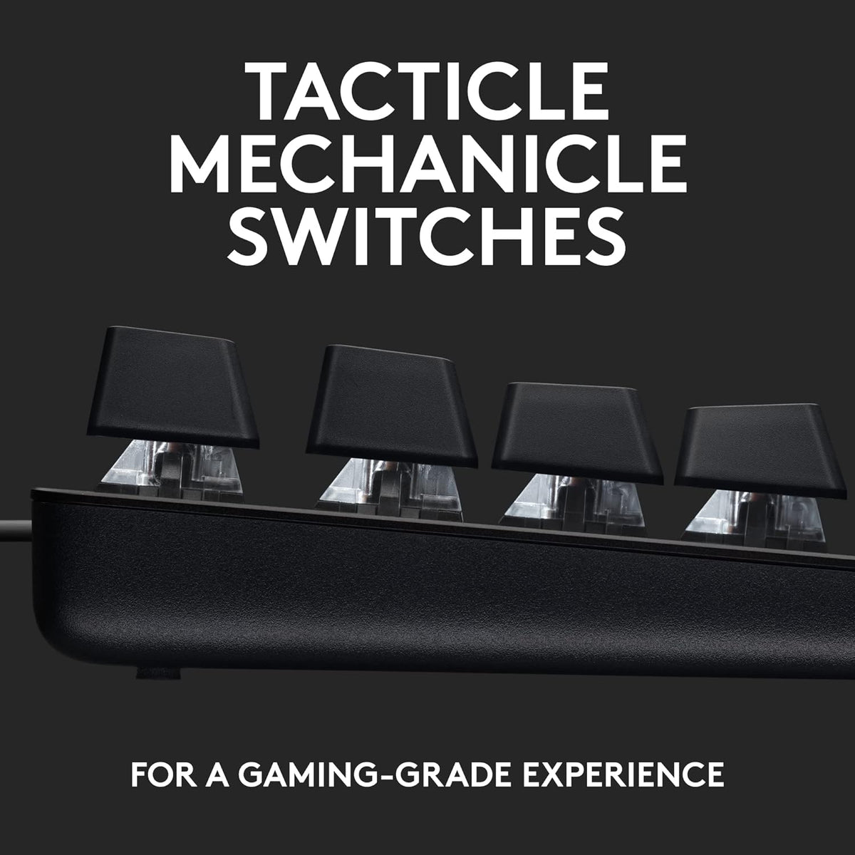Logitech G413 SE Gaming Keyboard — Black
