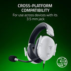 Razer BlackShark V2 X Xbox Gaming Headset — White — product image 7