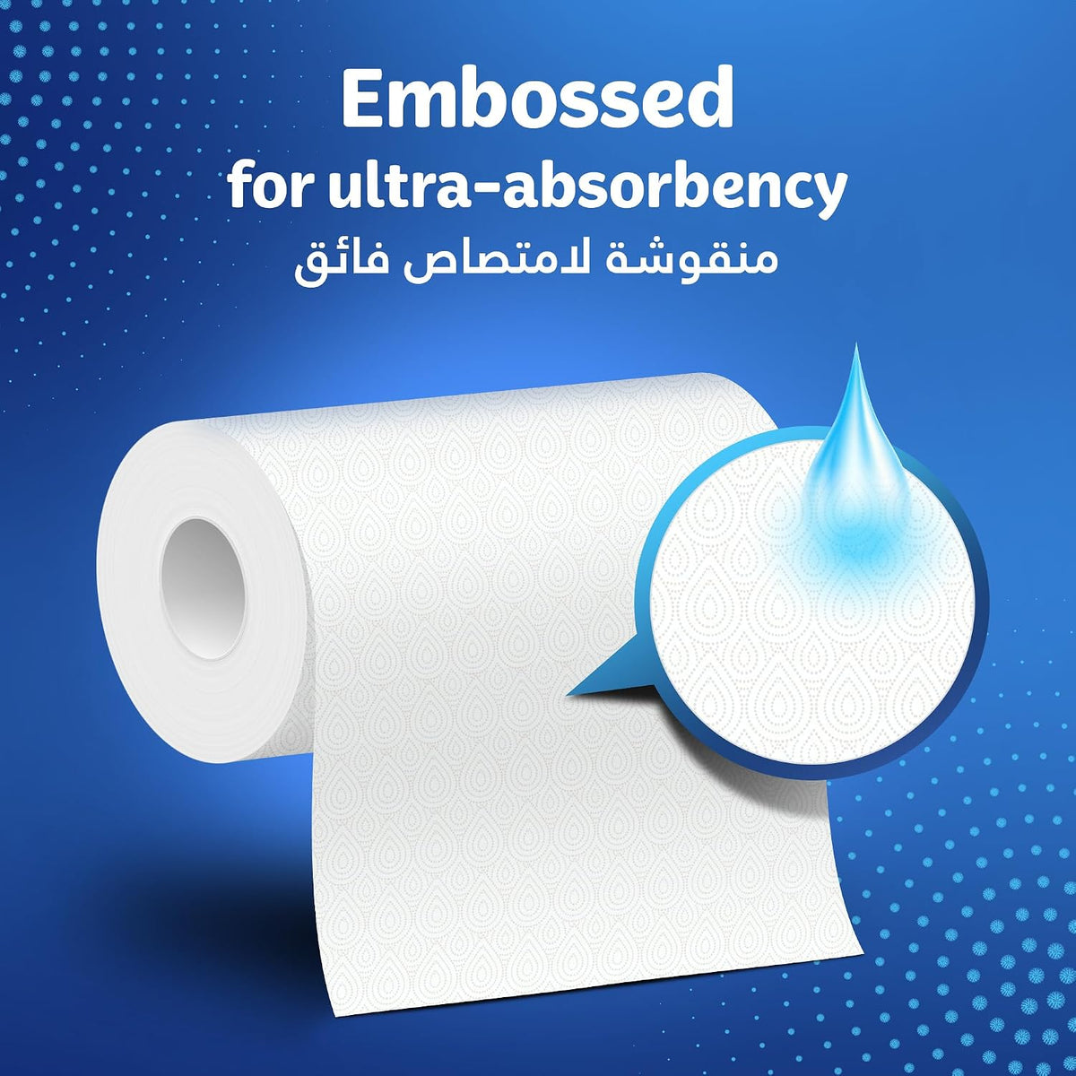 Kleenex Multi Purpose Kitchen Tissue Paper Towel, 2 PLY, 24 Rolls x 40 Sheets, Absorbent Towels for all Surfaces — additional view 4