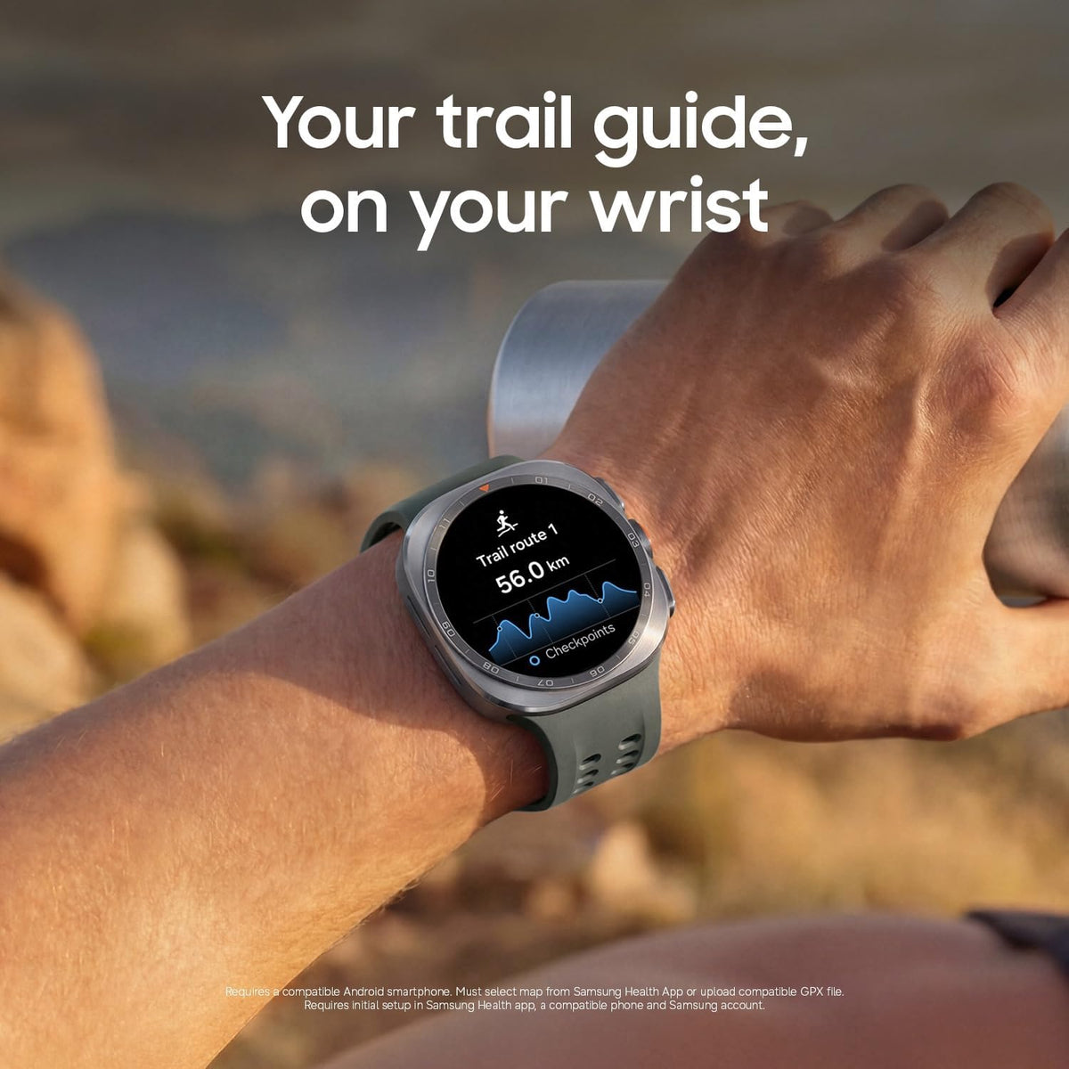 Samsung Galaxy Watch Ultra2, Titanium Gray, 47mm LTE Smartwatch | Rugged Design, AI Assistant, Advanced Sleep and Running Coach, Dive-Rated, Heart Rate Tracking