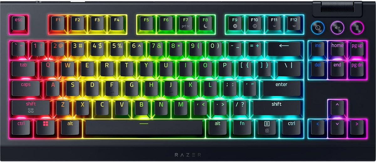 Razer BlackWidow V4 Tenkeyless HyperSpeed Wireless Hot-swappable Gaming Keyboard — main product image