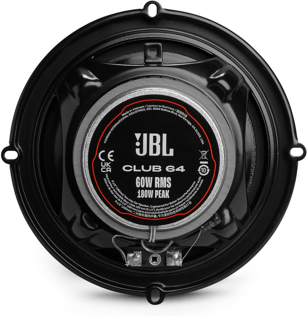 JBL Club 64 Gen 3 6.5-Inch Car Speaker Set