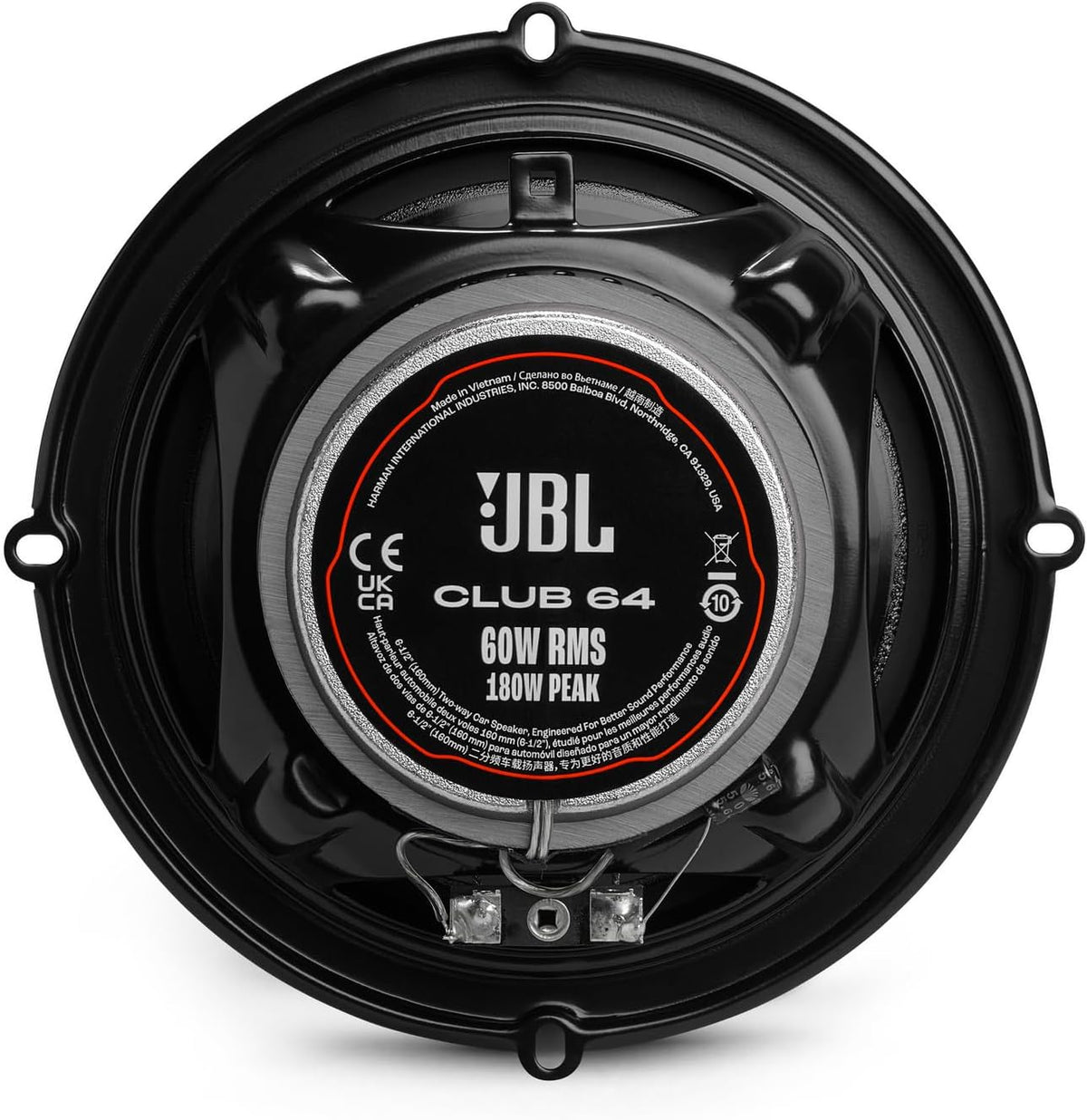 JBL Club 64 Gen 3 6.5-Inch Car Speaker Set