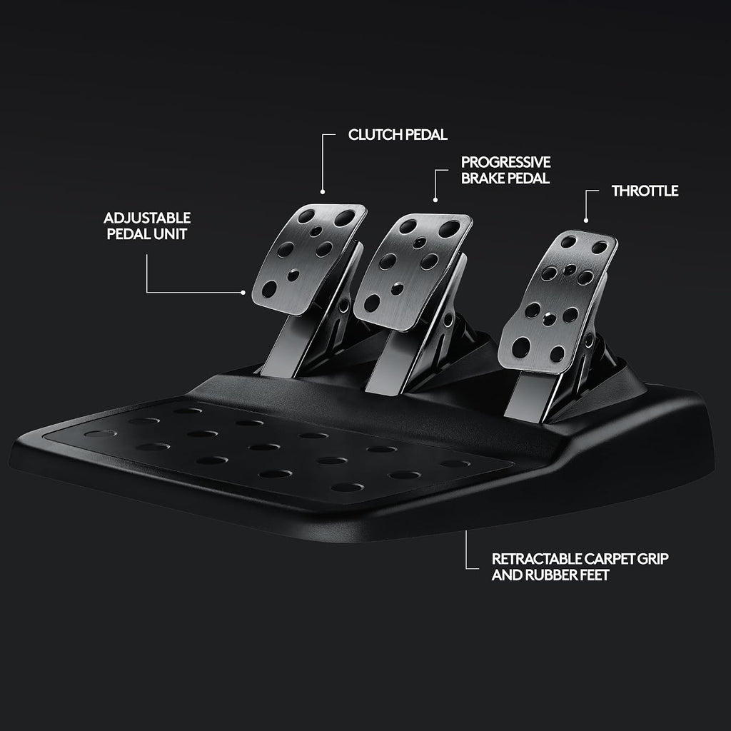 Logitech G29 Racing Wheel and Pedals — Black