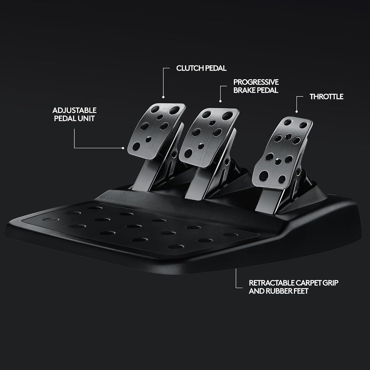 Logitech G29 Racing Wheel and Pedals — Black