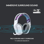 Logitech G733 Wireless Gaming Headset — White