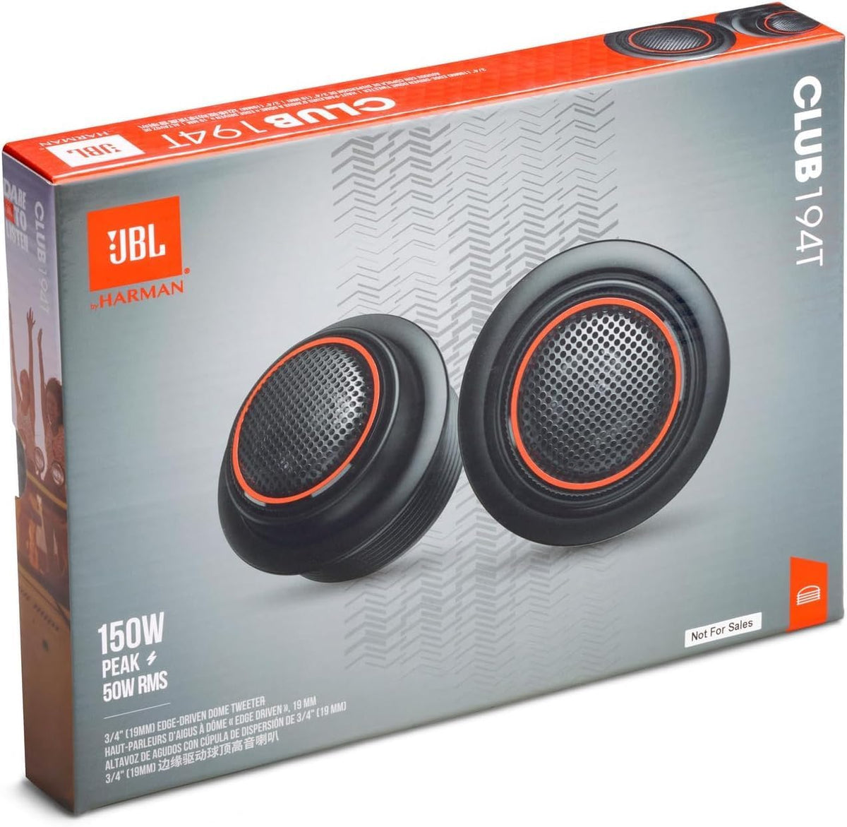 JBL Club 194T Gen 3 Car Tweeter Set