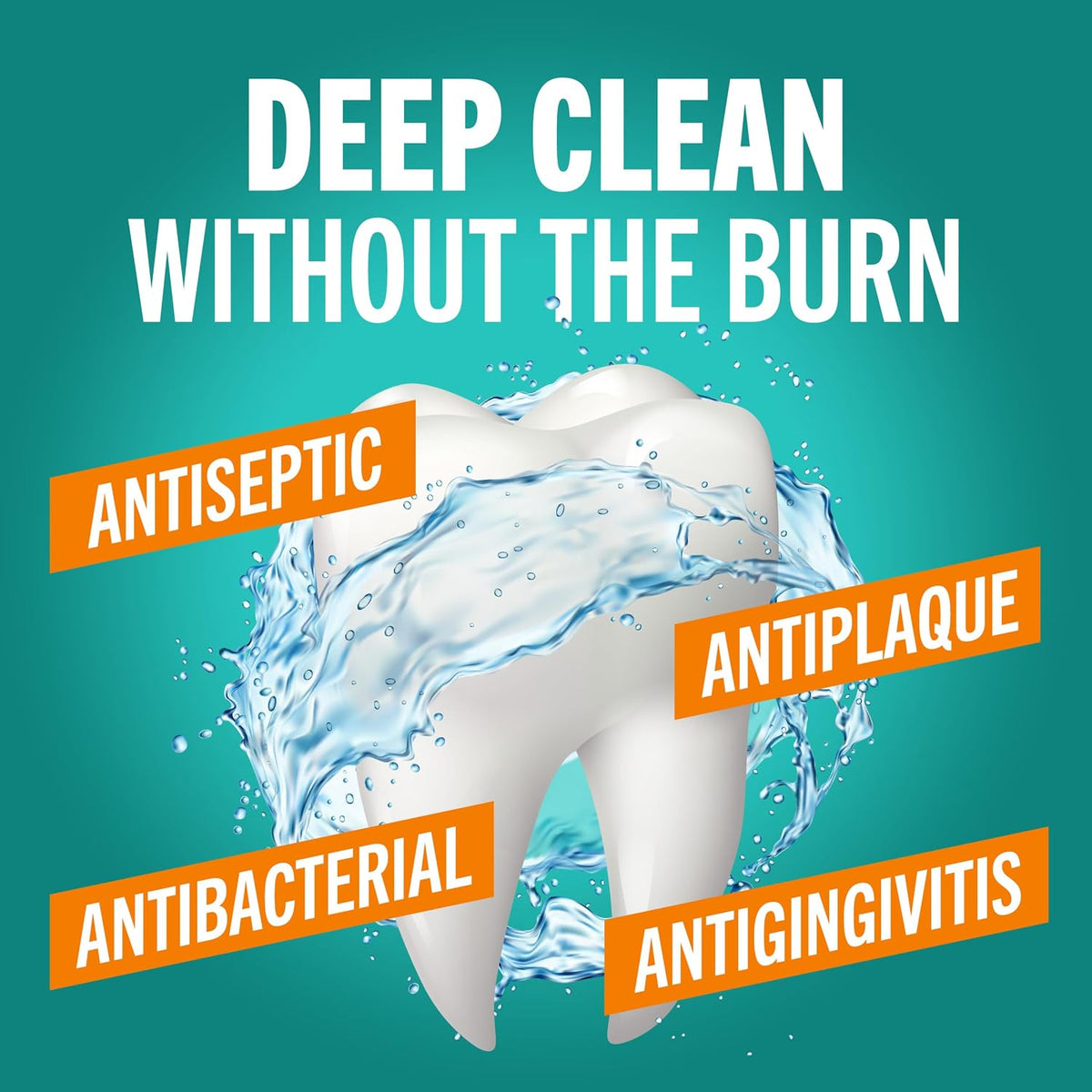 TheraBreath Deep Clean Mouthwash, Fresh Mint, 16 oz, 2-Pack — additional product view 4