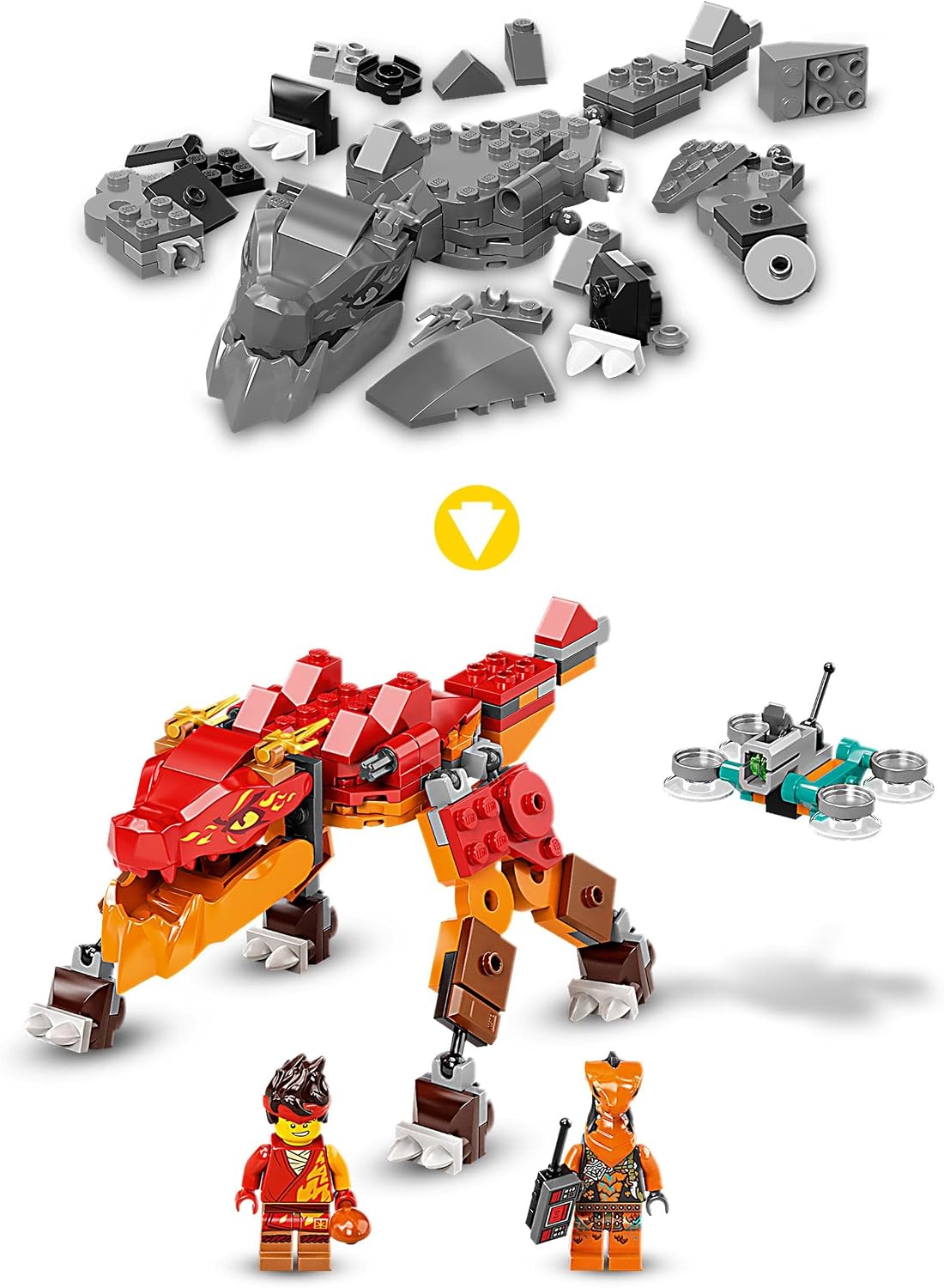 LEGO NINJAGO Kai's Fire Dragon EVO 71762
