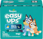 Pampers Easy Ups Training Pants Boys and Girls, Size 4 (2T-3T), 74 Count, Super Pack