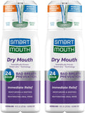 SmartMouth Dry Mouth Zinc Activated Mouthwash, Mint, 16 fl oz, 2-Pack — front product image