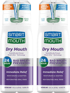 SmartMouth Dry Mouth Zinc Activated Mouthwash, Mint, 16 fl oz, 2-Pack — front product image