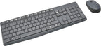 Logitech MK235 Keyboard and Mouse Combo — Grey