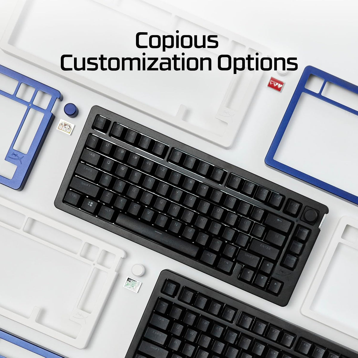 HyperX Alloy Rise 75 Wireless 75% Hot Swappable Mechanical Gaming Keyboard — product image 7