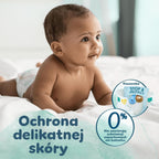 Pampers Harmonie Nappies Size 1, 180 Nappies, 2kg-5kg, Gentle Skin Protection Cushiony Soft