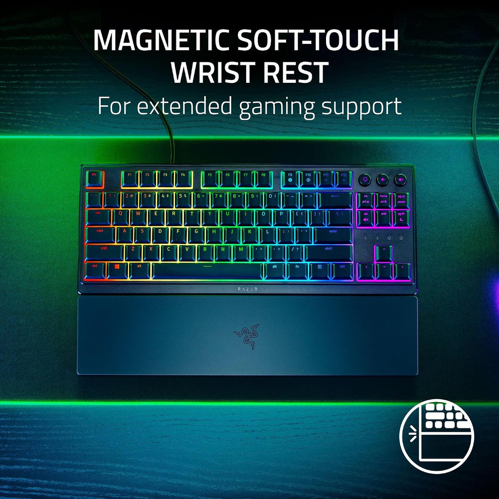 Razer Ornata V3 TKL Gaming Keyboard — Black — product image 6