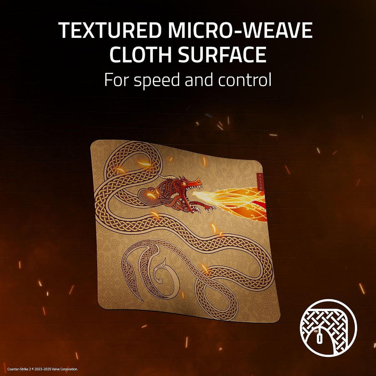 Razer Gigantus V2 Soft Gaming Mouse Pad (Large) — Counter-Strike 2 Edition — product image 2