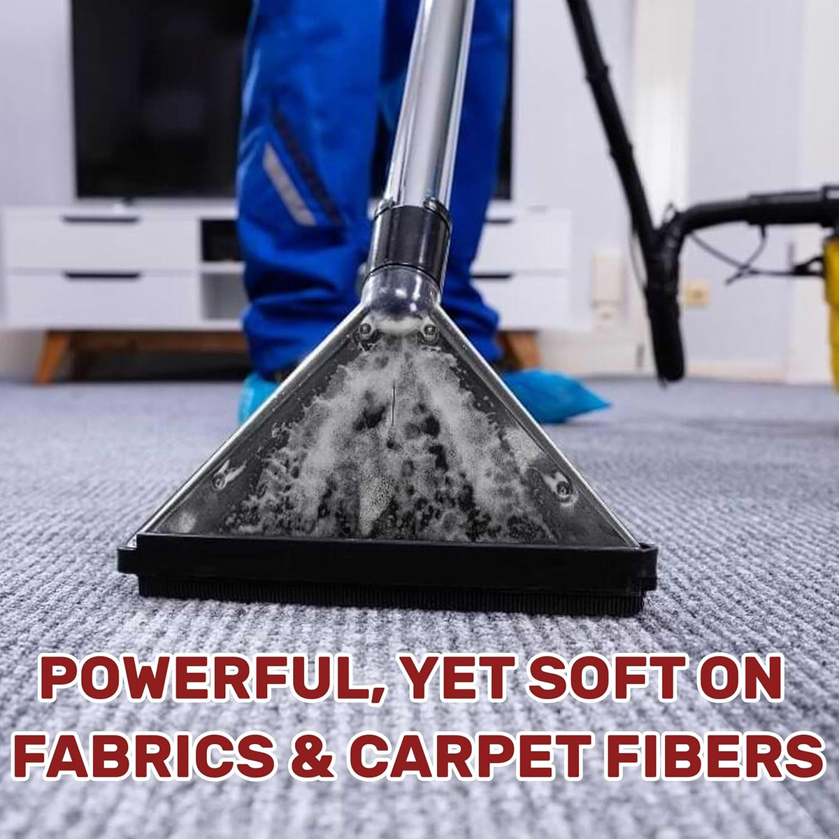 ECOLYTE+ Carpet & Upholstery Shampoo - Premium Carpet Cleaner Solution, Powerful, Deeply cleans, shampoo carpet cleaner, Removes 5X tough stains and odors, Powerful formula - 5 Liter — additional view 5