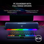 Razer Leviathan V2 X PC Gaming Soundbar — Black — product image 2