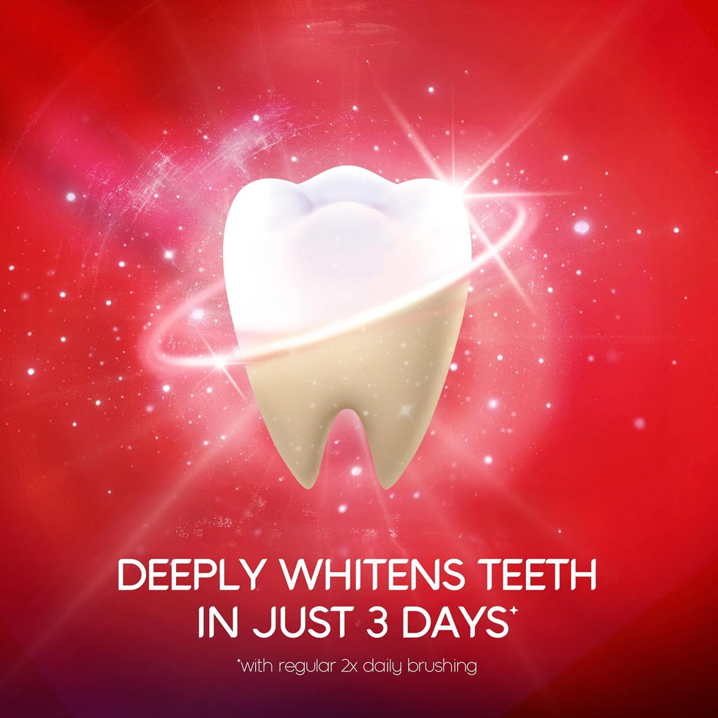 Colgate Toothpaste Optic White Oxygen, Teeth Whitening Toothpaste, Whiter Teeth in Just 3 Days, 2x50 ml, 2 pack — additional product view 4
