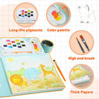 YPLUS Paint with Water Activity Books — All-in-One Painting Set