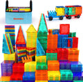 Gemmicc Magnetic Tiles with Storage Case — 126 Pieces — 126 Pieces
