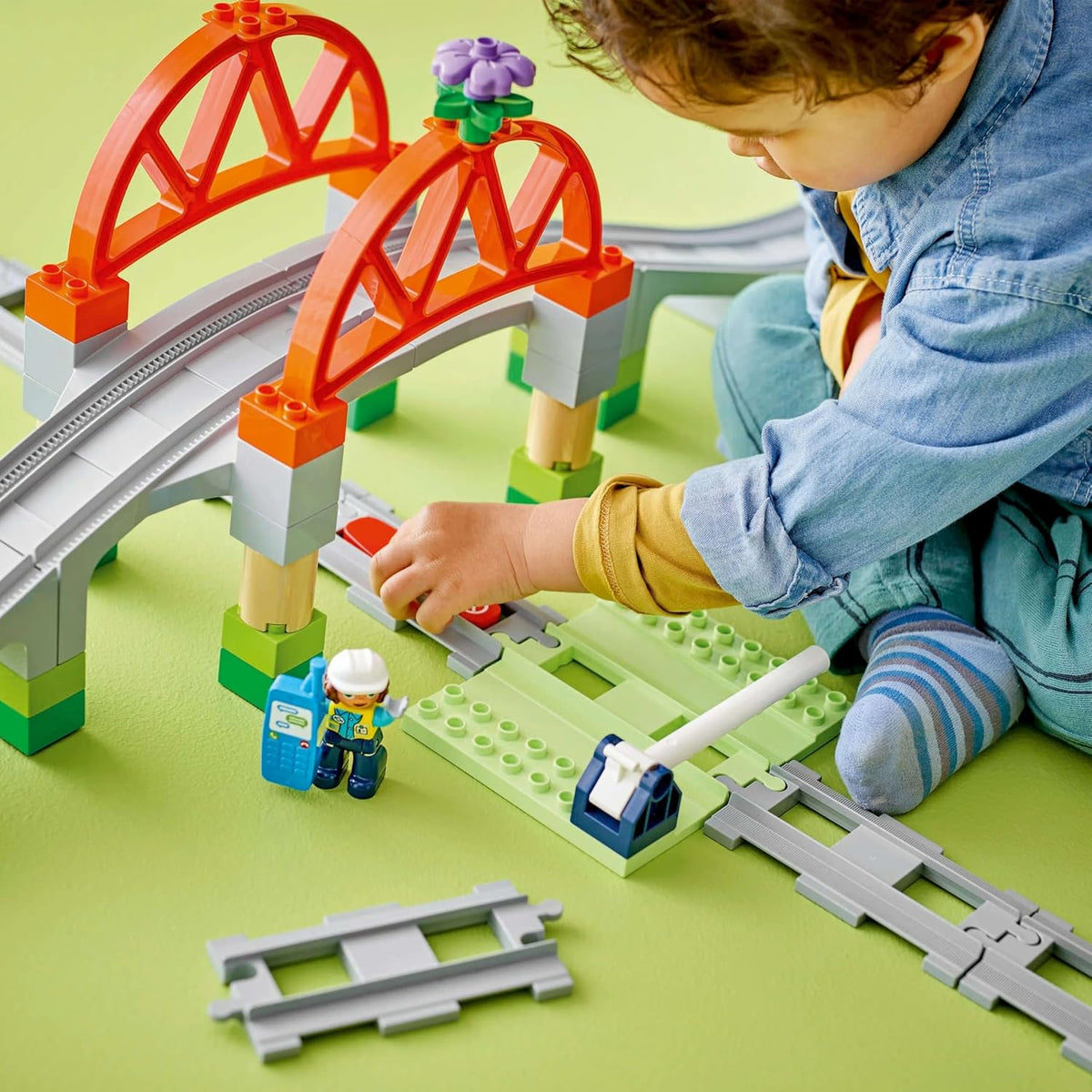 LEGO DUPLO Train Bridge and Tracks Expansion Set 10426 — image 5