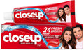 Closeup Triple Fresh Gel Toothpaste, Red Hot, for 24HR fresh breath, 25ml — front product image