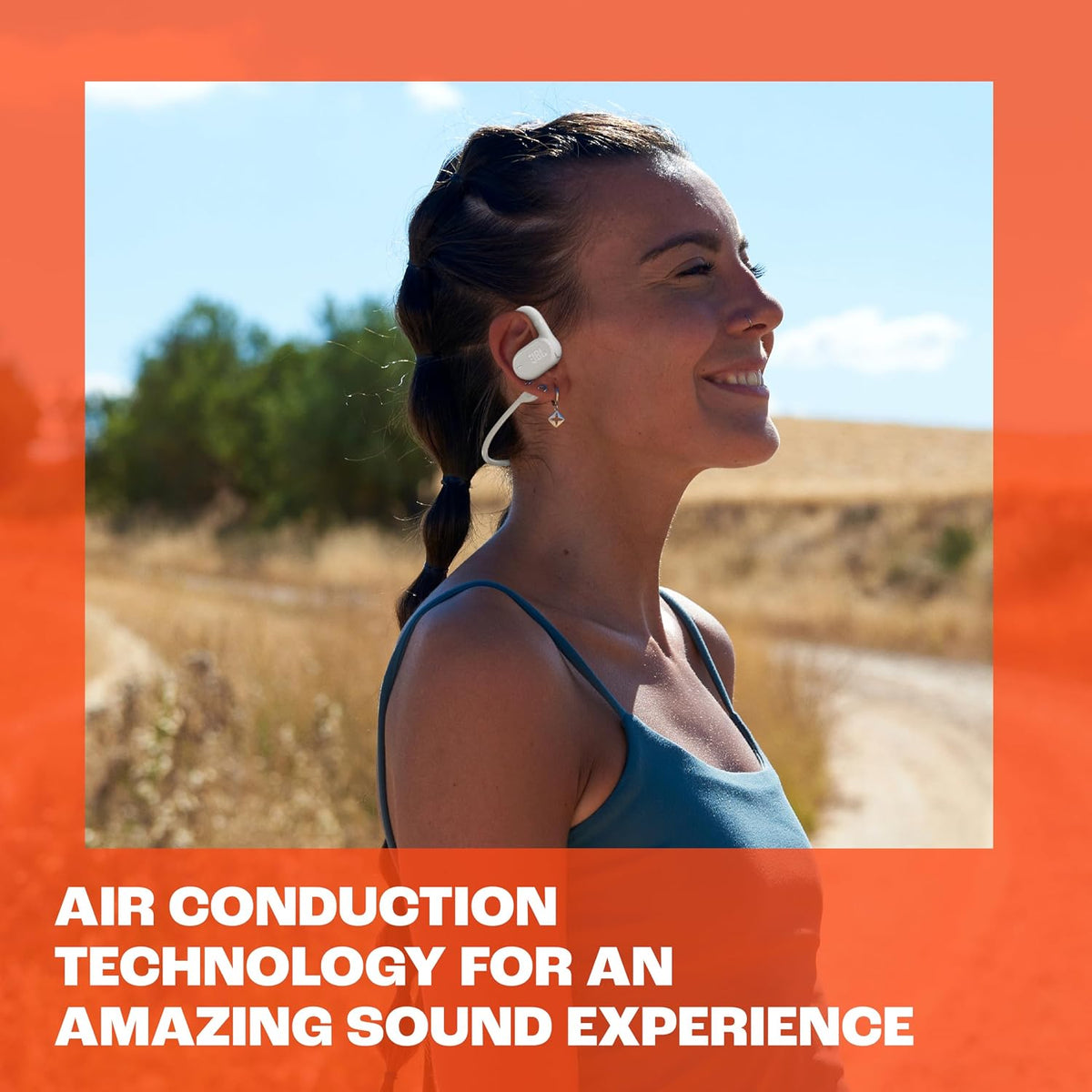 JBL Soundgear Sense Open-Ear Headphones — Black